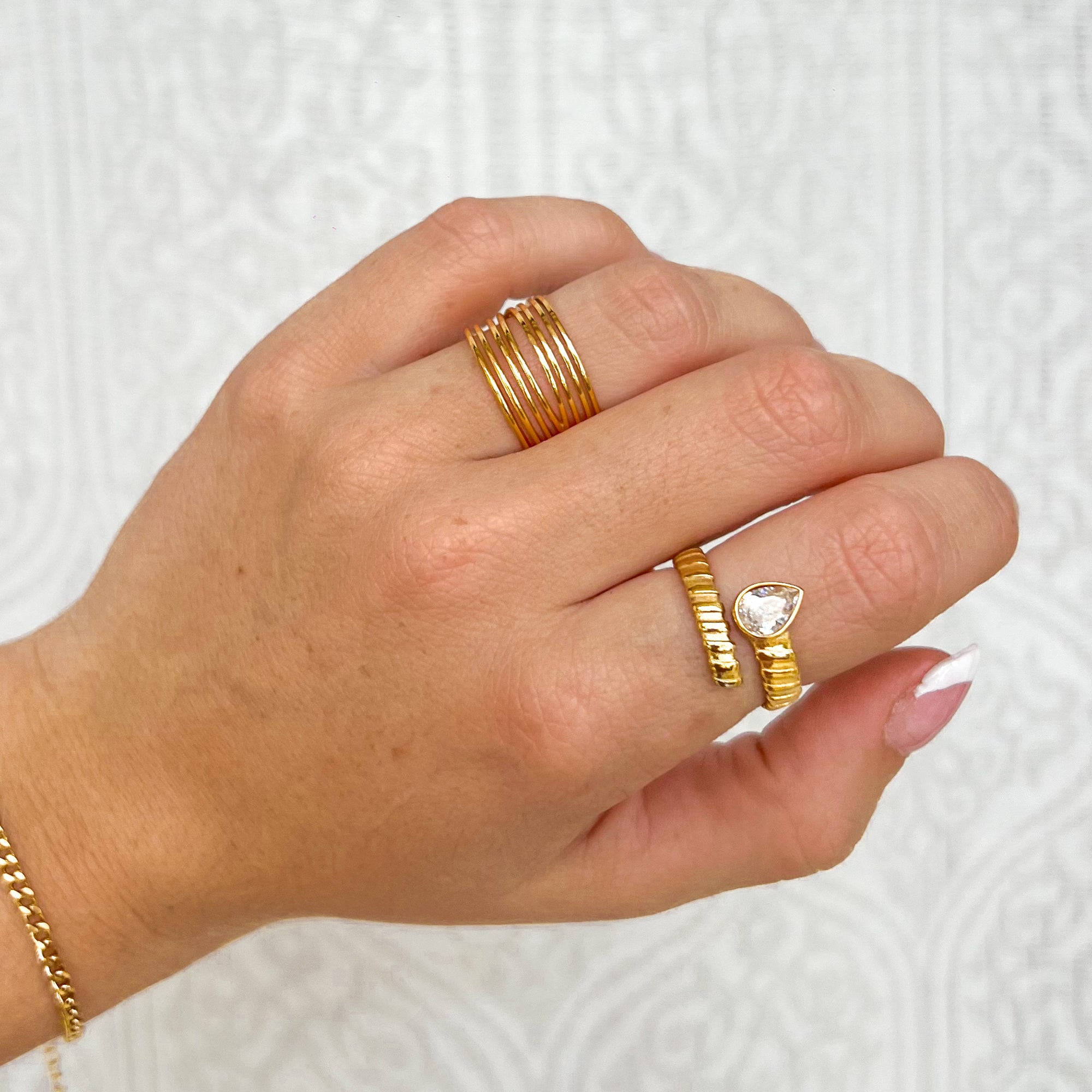 Lines Ring - For the Girls Jewelry