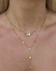 Eternity Drop Necklace - For the Girls Jewelry