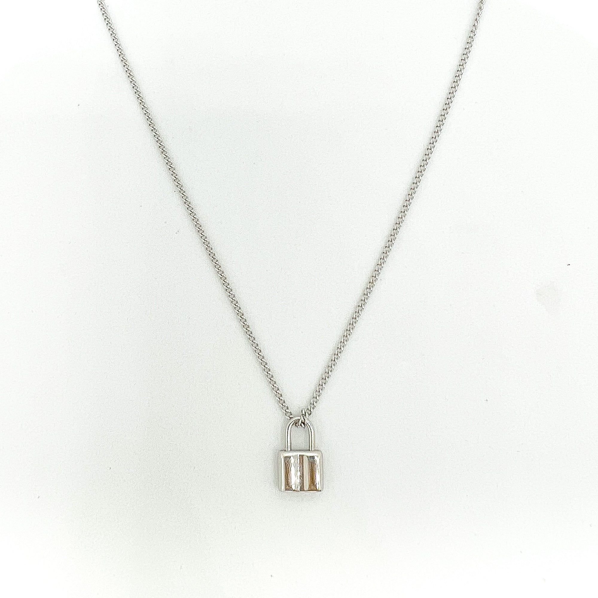 Locked Down Necklace - For the Girls Jewelry