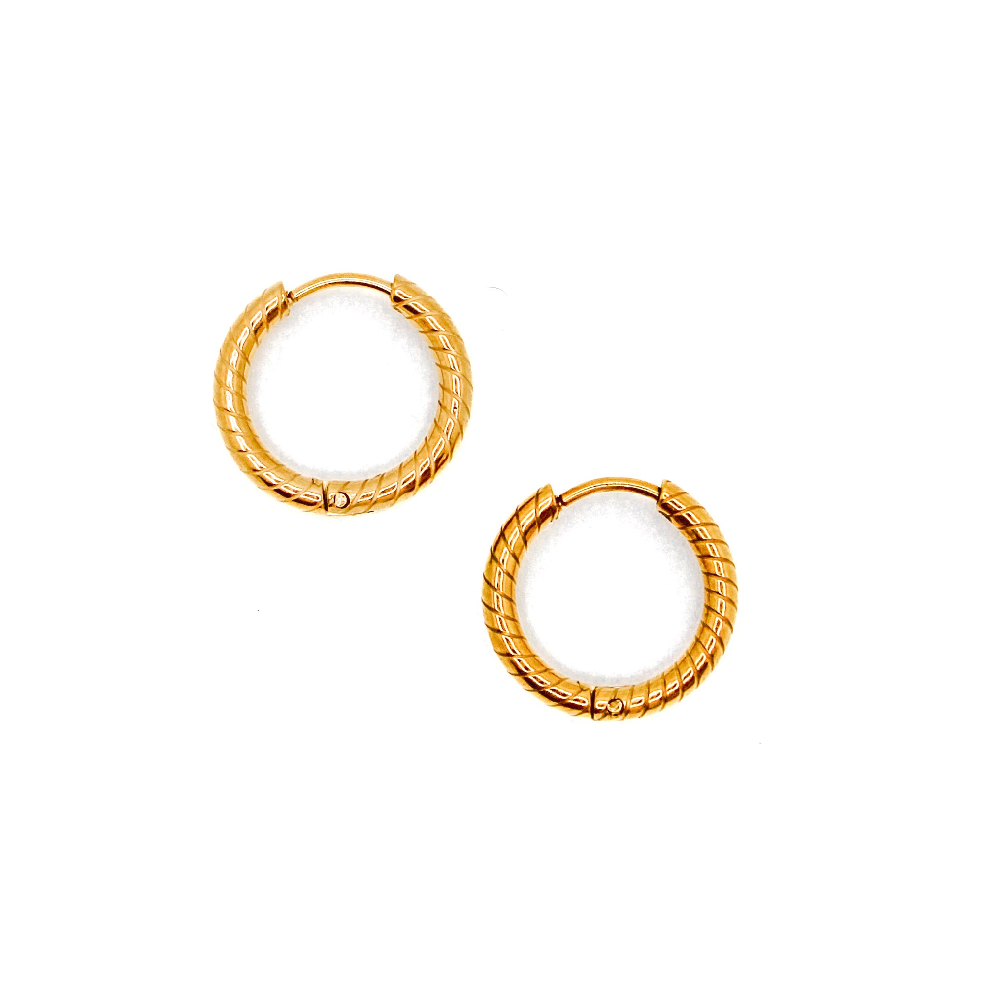 Twister Hoops - For the Girls Jewelry