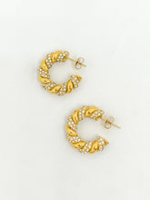 Load image into Gallery viewer, Diamond Helix Earrings
