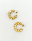 Diamond Helix Earrings - For the Girls Jewelry